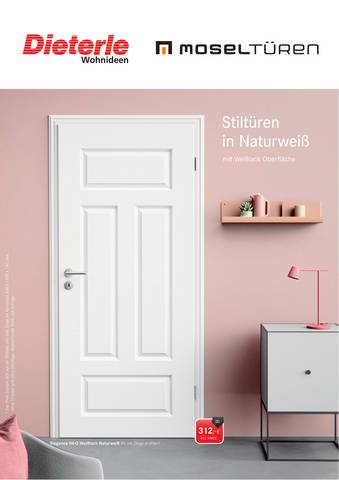Dieterle Katalog | Dieterle Stiltueren in Naturweiss 2021 | 13.8.2021 - 31.12.2021