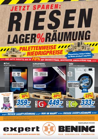 Expert Bening Katalog in Bielefeld | Expert Bening flugblatt | 4.2.2023 - 10.2.2023
