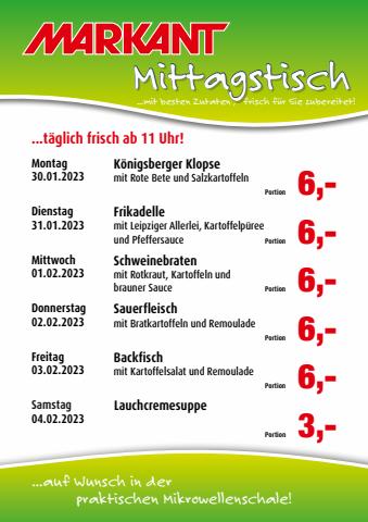 Markant Katalog in Lübeck | Markant flugblatt | 30.1.2023 - 9.2.2023