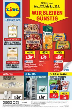Angebote von Supermärkte im Lidl Prospekt ( Gestern veröffentlicht)