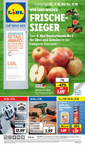 Lidl Katalog in Arnsberg | Lidl flugblatt | 4.10.2022 - 8.10.2022