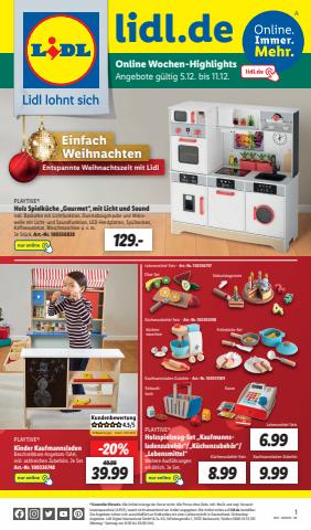 Angebote von Supermärkte | Lidl flugblatt in Lidl | 5.12.2022 - 11.12.2022