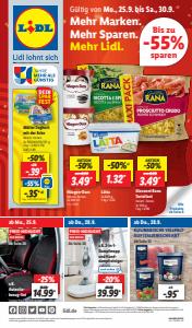 Angebote von Supermärkte | Lidl flugblatt in Lidl | 25.9.2023 - 30.9.2023