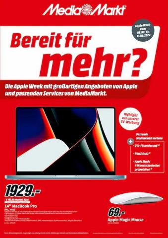 Media Markt Katalog | Angebote Prospekt | 8.8.2022 - 13.8.2022