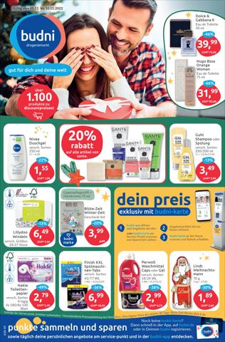 Angebote von Drogerien und Parfümerie in Berlin | Budni  flugblatt in Budni | 5.12.2022 - 10.12.2022