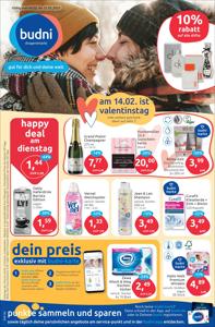 Angebote von Drogerien und Parfümerie | Budni  flugblatt in Budni | 6.2.2023 - 11.2.2023