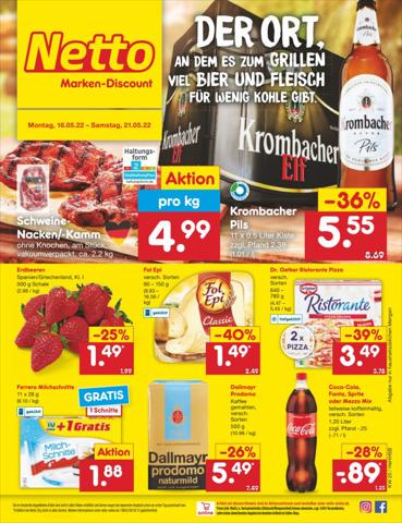 Netto Marken-Discount Katalog in Norderstedt | Filial-Angebote | 16.5.2022 - 21.5.2022