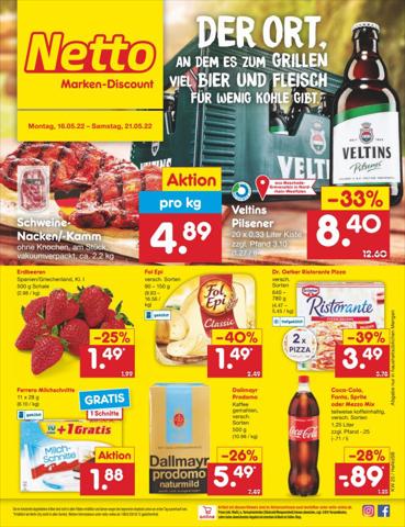 Netto Marken-Discount Katalog in Rheine | Filial-Angebote | 16.5.2022 - 21.5.2022