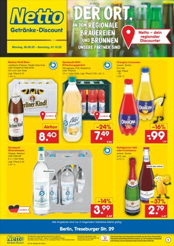 Netto Marken-Discount Katalog | Getränkemarkt in deiner Nähe | 26.9.2022 - 1.10.2022