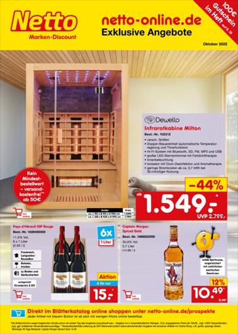 Netto Marken-Discount Katalog in Berlin | Online-Angebote Oktober | 1.10.2022 - 31.10.2022