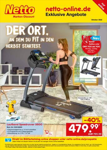 Netto Marken-Discount Katalog in Berlin | Online-SonderangeboteSport | 1.10.2022 - 31.10.2022