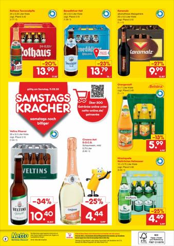 Netto Marken-Discount Katalog in Frankfurt am Main | Getränkemarkt in deiner Nähe | 6.2.2023 - 11.2.2023