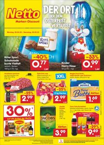Angebote von Discounter in Hamburg | Filial-Angebote in Netto Marken-Discount | 20.3.2023 - 23.3.2023