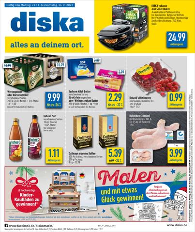 diska Katalog | Diska flugblatt | 21.11.2022 - 26.11.2022