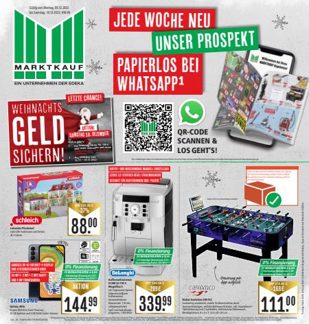 Angebote von Supermärkte in Stuttgart | Aktueller Prospekt in Marktkauf | 5.12.2022 - 10.12.2022