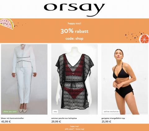 Orsay Katalog in Köln | 30% RABATT! | 24.5.2022 - 25.5.2022