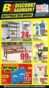 Angebote von Baumärkte und Gartencenter | B1 Discount Baumarkt flugblatt in B1 Discount Baumarkt | 28.1.2023 - 3.2.2023