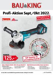 Bauking Katalog in Hannover |  Profi-Aktion September/Oktober | 14.9.2022 - 31.10.2022