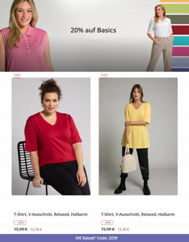 Ulla Popken Katalog in Frankfurt am Main | 20% auf Basics | 22.6.2022 - 5.7.2022