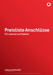 Vodafone Katalog | Preisliste Anschlüsse | 12.9.2023 - 30.9.2023