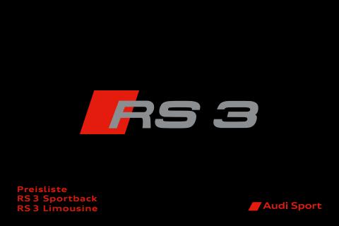 Audi Katalog | RS 3 Sportback | 1.4.2022 - 31.1.2023