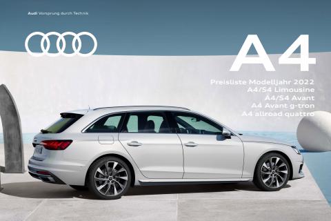 Audi Katalog | A4 Limousine | 2.5.2022 - 2.5.2023