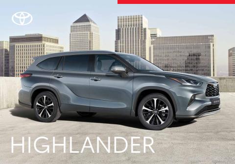 Toyota Katalog | Highlander Kundeavis | 27.4.2022 - 27.4.2023