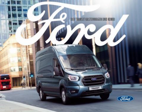 Angebot auf Seite 54 des Ford Transit-Katalogs von Ford