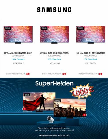 Samsung Katalog in Hamburg | SuperHelden Angebote! | 13.4.2022 - 12.6.2022