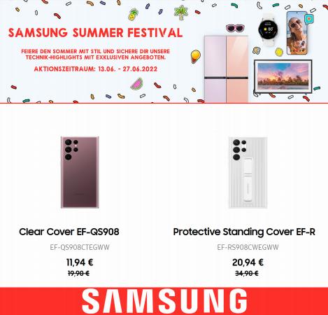 Angebote von Elektromärkte in Frankfurt am Main | Samsung Summer Festival in Samsung | 14.6.2022 - 27.6.2022