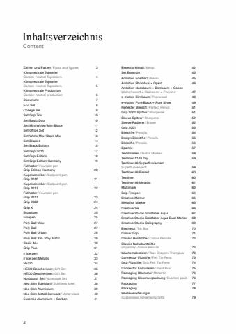 GRAF VON FABER-CASTELL Katalog | Katalog 2022 | 1.4.2022 - 31.12.2022