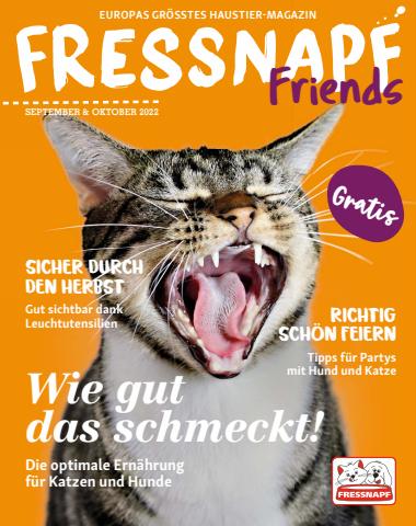 Fressnapf Katalog in Hamburg | Friends Magazine | 27.9.2022 - 31.10.2022