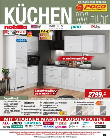 Poco Katalog in Frankfurt am Main | Poco flugblatt | 3.9.2022 - 2.12.2022