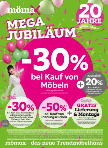 Mömax Katalog in München | Mega Jubiläum | 26.9.2022 - 8.10.2022