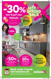 Mömax Katalog | 30% bei Kauf von Möbeln | 20.3.2023 - 1.4.2023