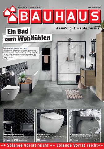 Bauhaus Katalog in Berlin | Prospekt Oktober 2022 | 6.10.2022 - 29.10.2022