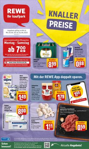 Angebote von Supermärkte in Frankfurt am Main | REWE ihr kaufpark Handzettel KW25 in REWE | 20.6.2022 - 25.6.2022