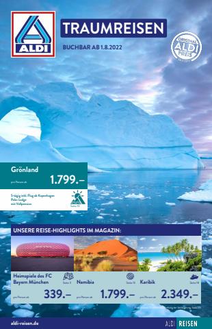 Aldi Nord Katalog | ALDI Reisen | 10.8.2022 - 13.8.2022