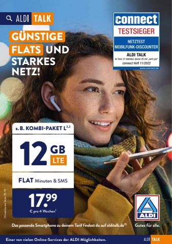 Angebote von Discounter in Hamburg | ALDI TALK in Aldi Nord | 1.11.2022 - 30.11.2022