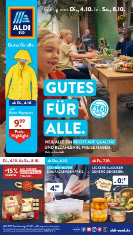 Aldi Süd Katalog in München | Aldi Süd flugblatt | 4.10.2022 - 8.10.2022