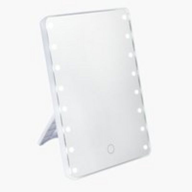 LED Spiegel MARIEFRED H22cm weiß für 2,5€