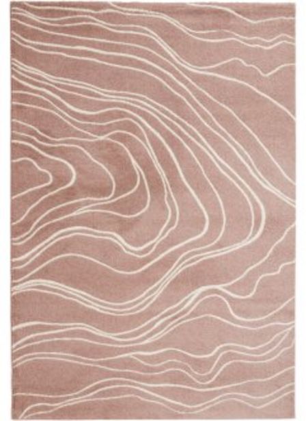 Teppich mit Wellenmusterung für 9,99€
