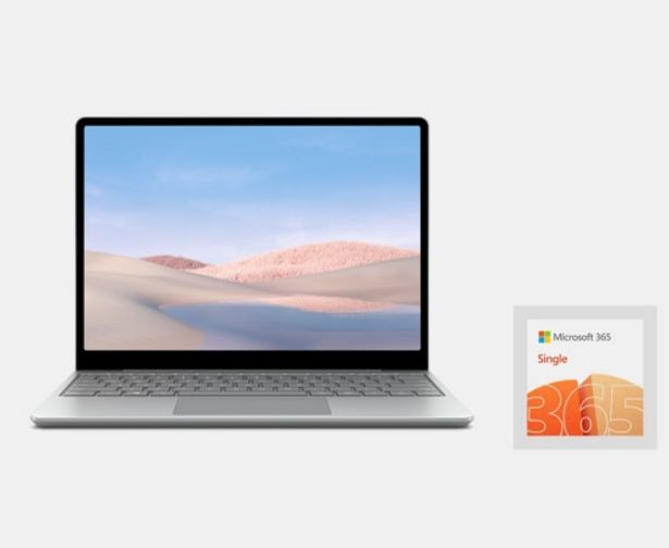 Surface Laptop Go Essentials Bundle für 498€ in Microsoft