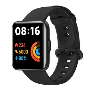 XIAOMI Redmi Watch 2 Lite,  Smartwatch Kunststoff Thermoplastisches Polyurethan, 140 - 210 mm, Black für 44€ in Media Markt