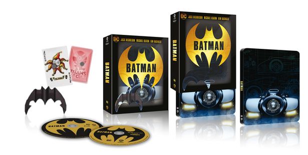 Batman (1989) Titans of Cult (Exklusive Edition) 4K Ultra HD Blu-ray + Blu-ray für 39,99€