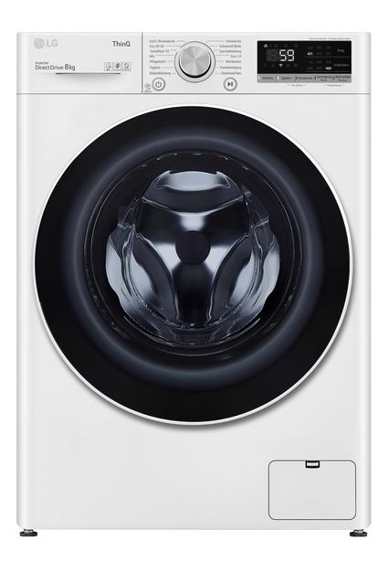 LG F4WV408S0B Waschmaschine (8 kg, 1360 U/Min., B) für 599,5€