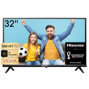 HISENSE 32A4BG LED TV (Flat, 32 Zoll / 80 cm, HD-ready, SMART TV, VIDAA U4) für 179€ in Media Markt