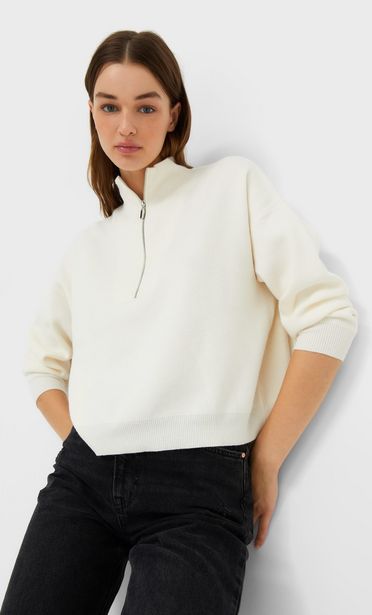 Pullover mit Reißverschluss für 29,99€