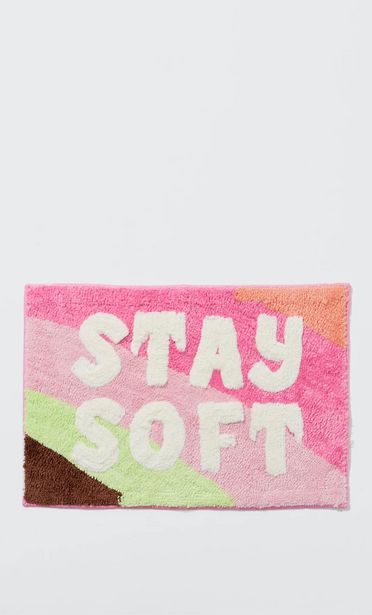 Teppich „Stay soft“ für 17,99€