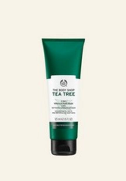 Tea Tree 3-in-1-Pflege: Reinigung, Peeling, Maske für 10€